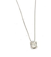 Collana Soranzo Gioielli Donna Punto Luce in Oro bianco Diamante 0.25 Ct GI10405611 - GI10405611